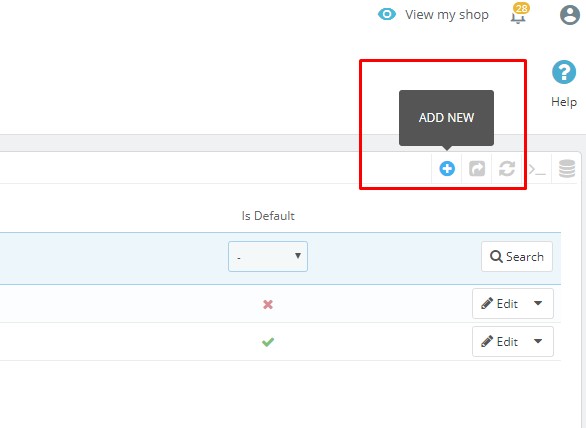 add new product list in page builder