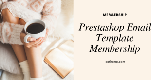 best prestashop email template membership
