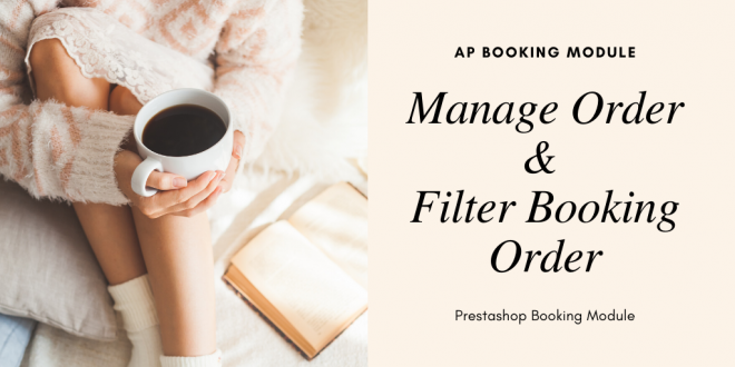 Ap Booking: Manage Order and Filter Booking Order