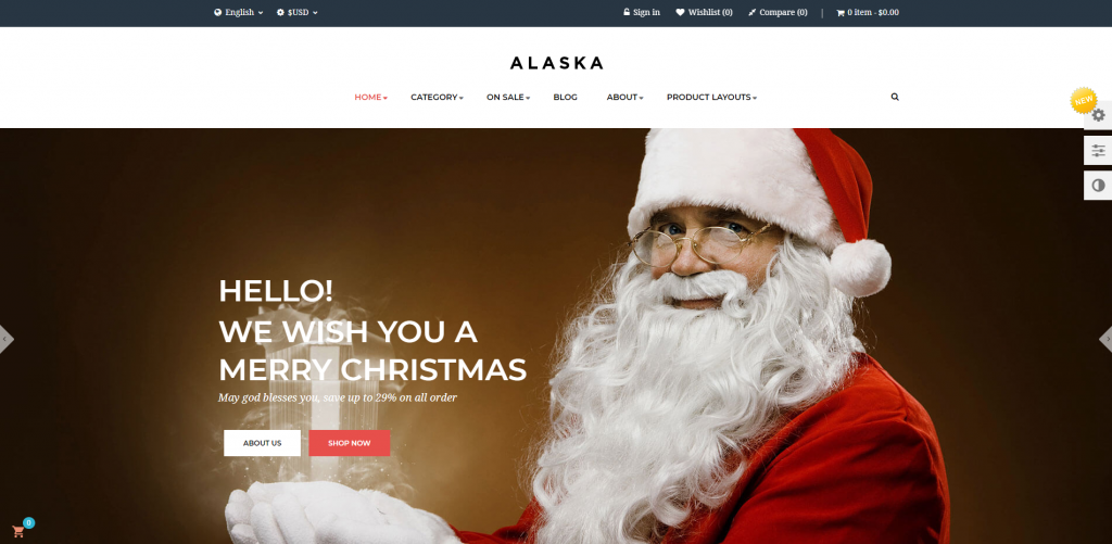 Leo Alaska Fashion and Accessories Prestashop Theme