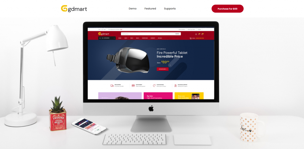 Leo GDmart Prestashop Electronics Theme