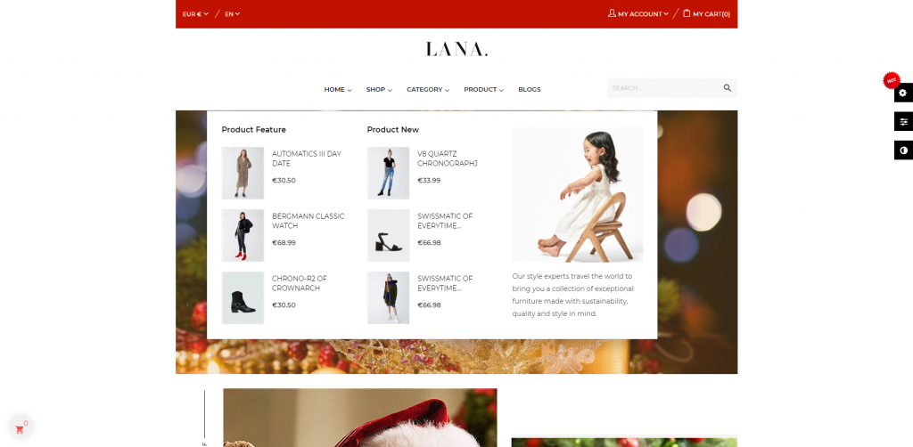 Leo Lana Women Fashion Prestashop Theme Christmas