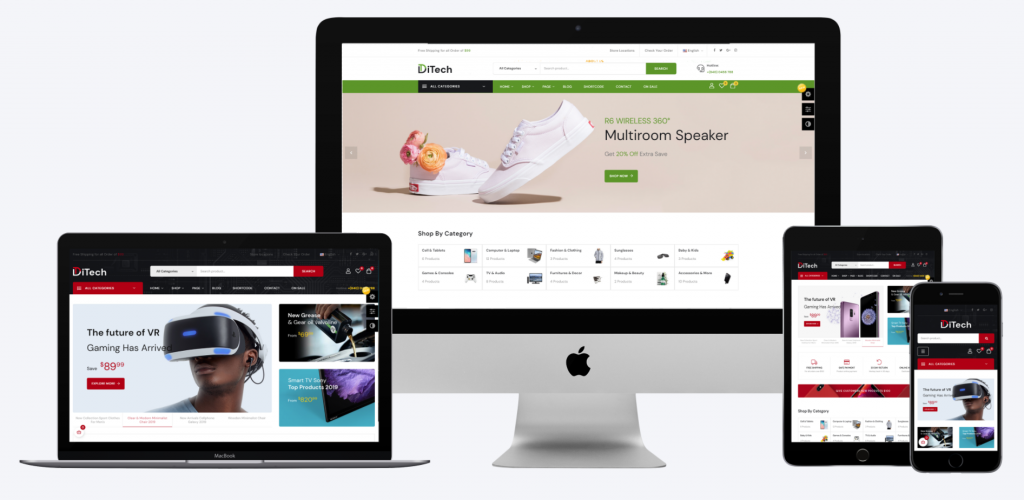 leo Ditech Electronics and Gadgets Prestashop Theme