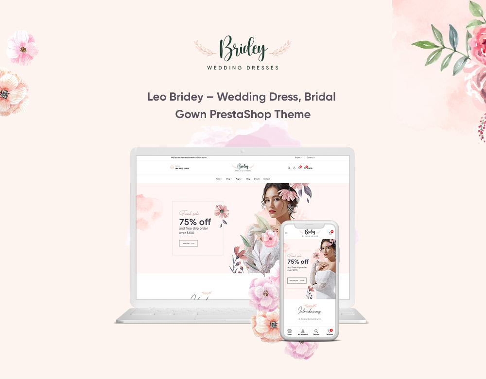 Leo-Bridey-Wedding-Cerebration-best-Prestashop-theme-1.7 