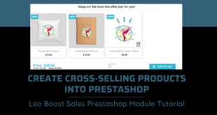 How to create cross-selling product Prestashop module