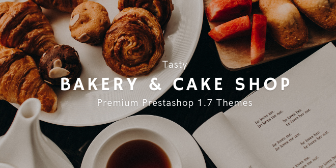Most tasty Prestashop themes for Bakery & Cake Shop collection