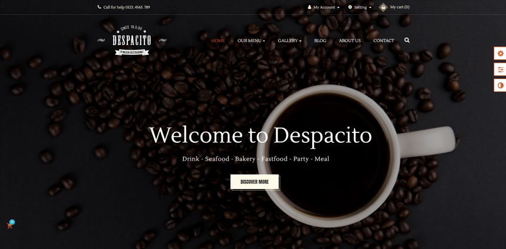 Leo Despacito Coffee Shop Prestashop Theme