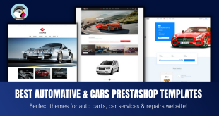 Top best automotive cars Prestashop themes & templates 1.6 & 1.7