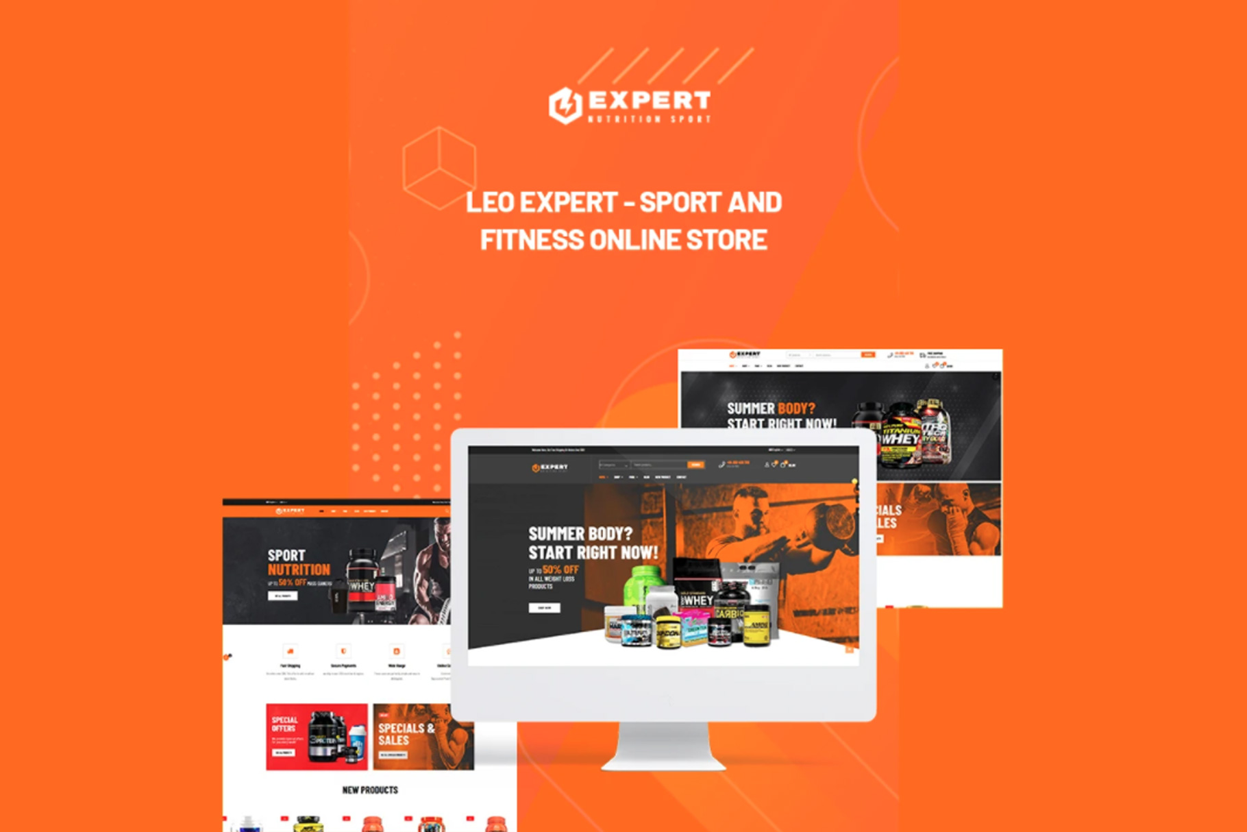 Leo Expert - Sport And Fitness Online Store Prestashop Theme