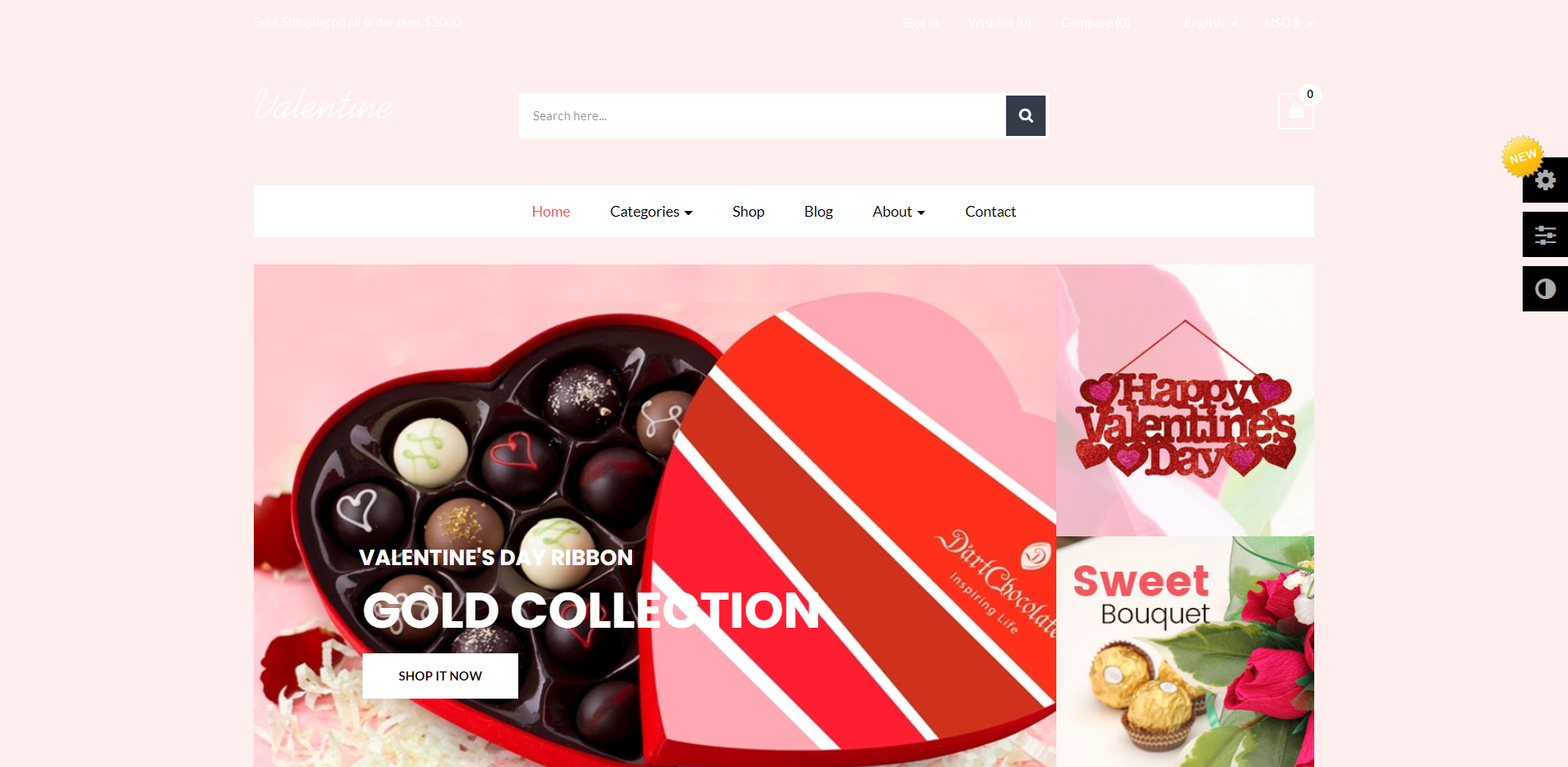 Leo Valentine Best Chocolate Prestashop themes