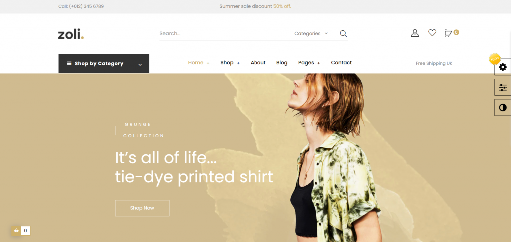 Leo Zoli best women fashion Presetashop themes