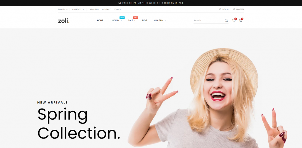 best Prestashop theme women fashion