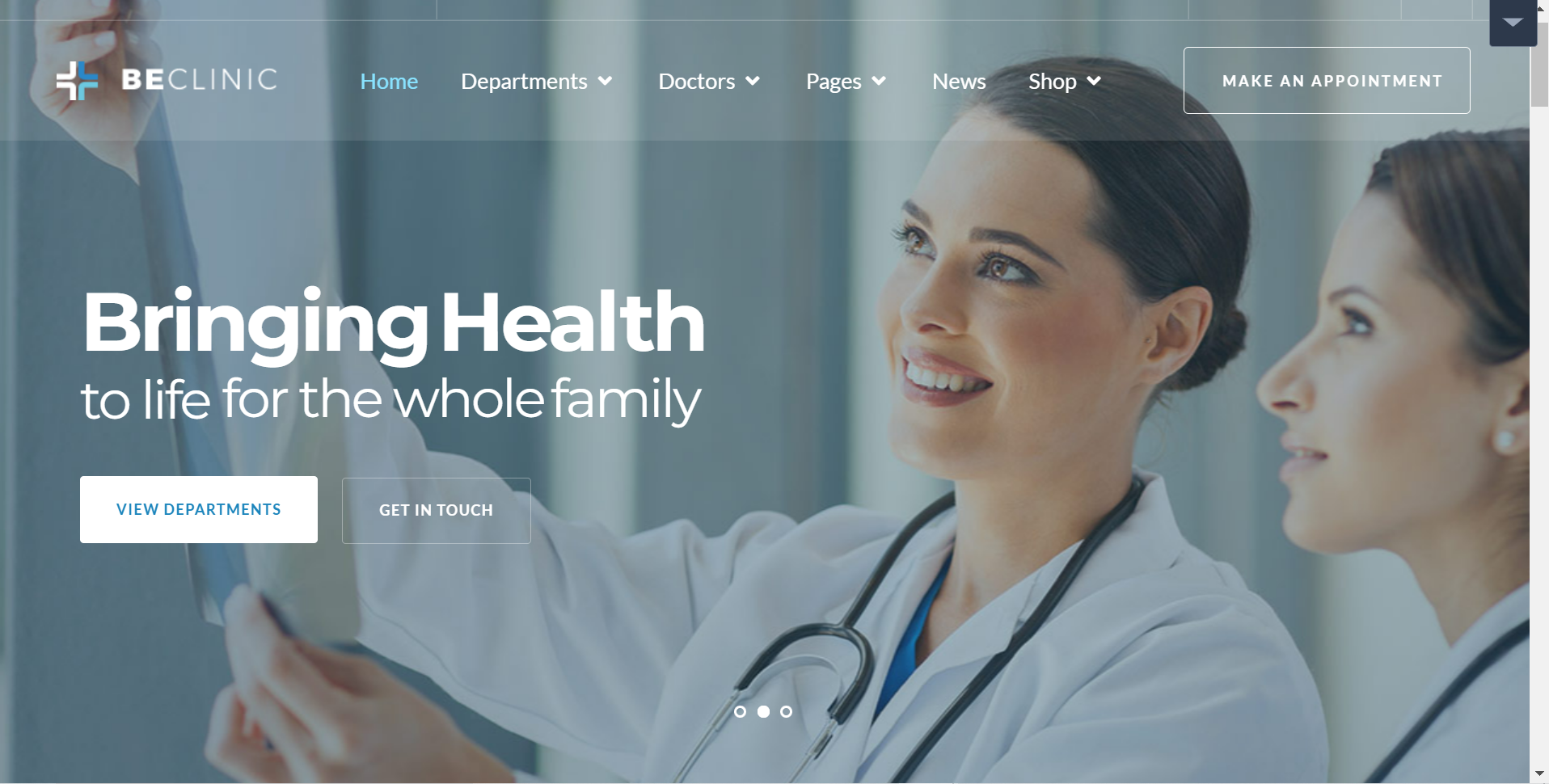 BeClinic Template template monster sale