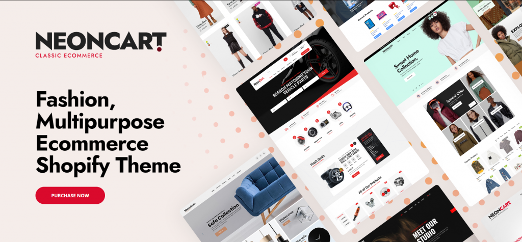 Best Shopify Theme for clothing Neoncart