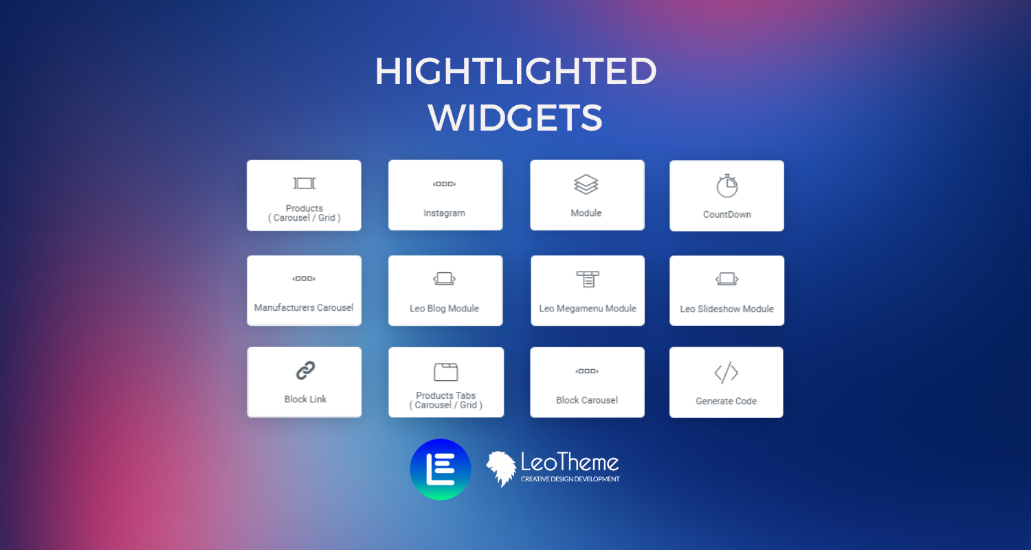 Leo Elements Creator || Leo Elements Highlighted Widgets