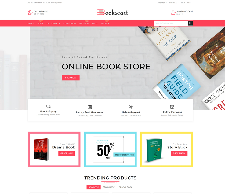 bookscart-best-shopify-ebook-theme