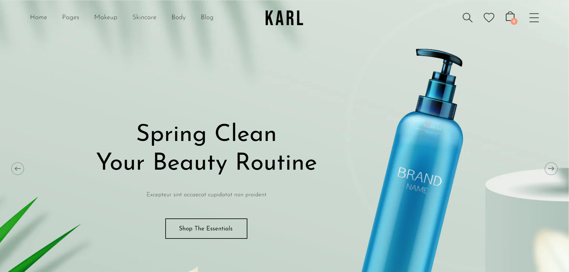 karl-best-shopify-themes-for-beauty-products