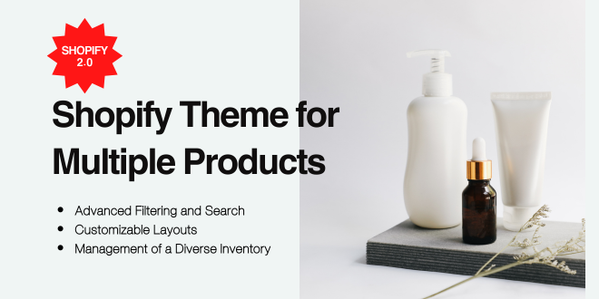 Best Shopify Theme for Multiple Products 2024